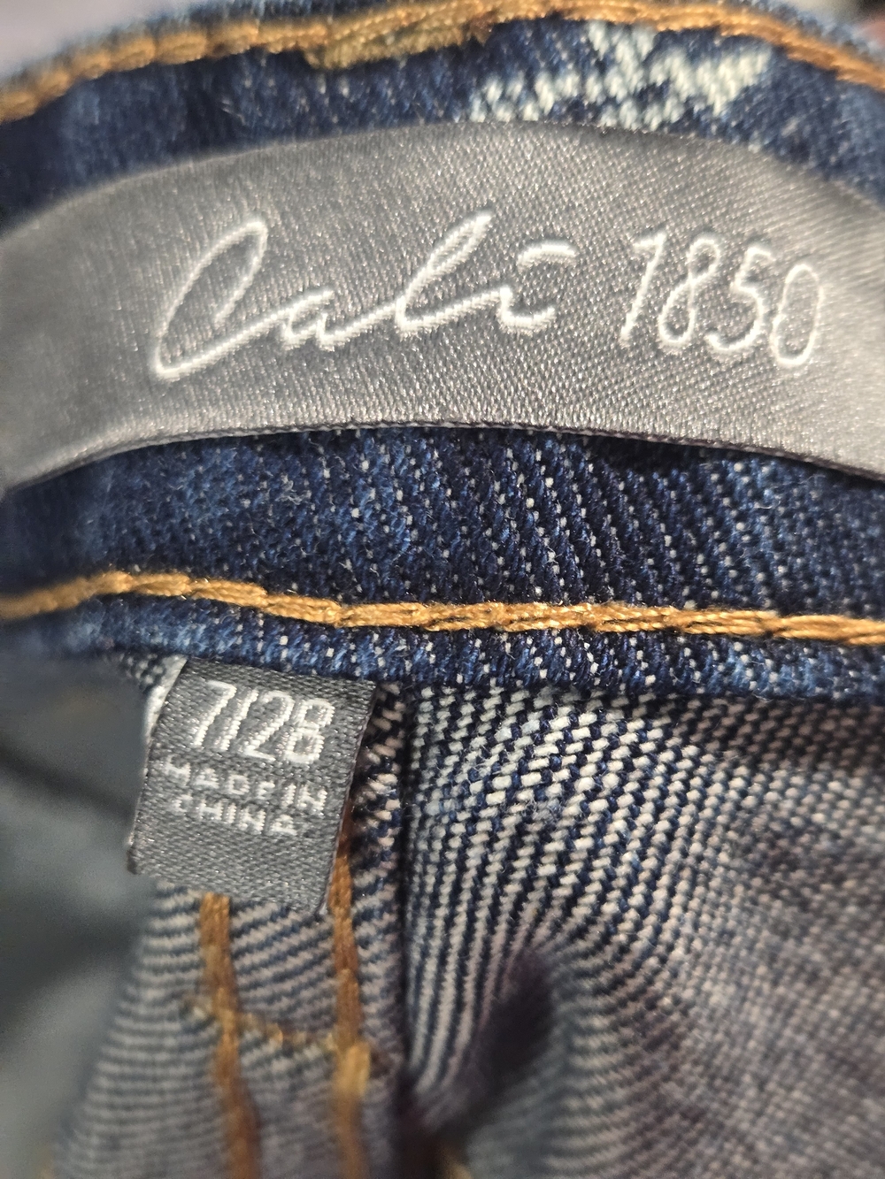 Cali1850 NWT Western Print Straight Leg Jeans | Cowboy Boots Cactus Rodeo | 7/28 - Picture 4 of 10